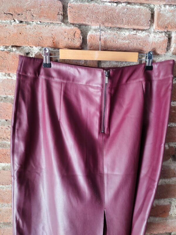 sexy eco leather skirt for spring autumn winter