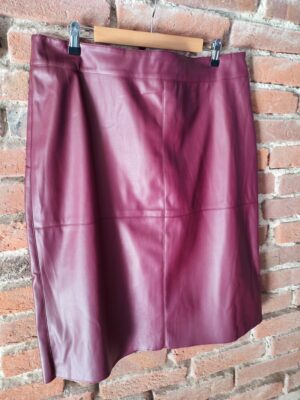 sexy eco leather skirt for spring autumn winter
